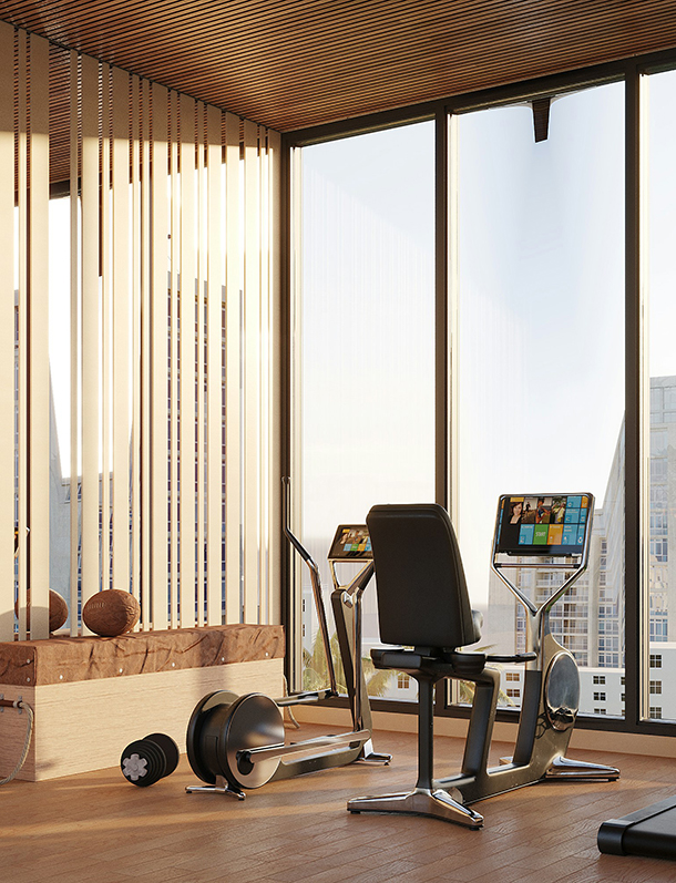 النوادي الرياضية المنزلية